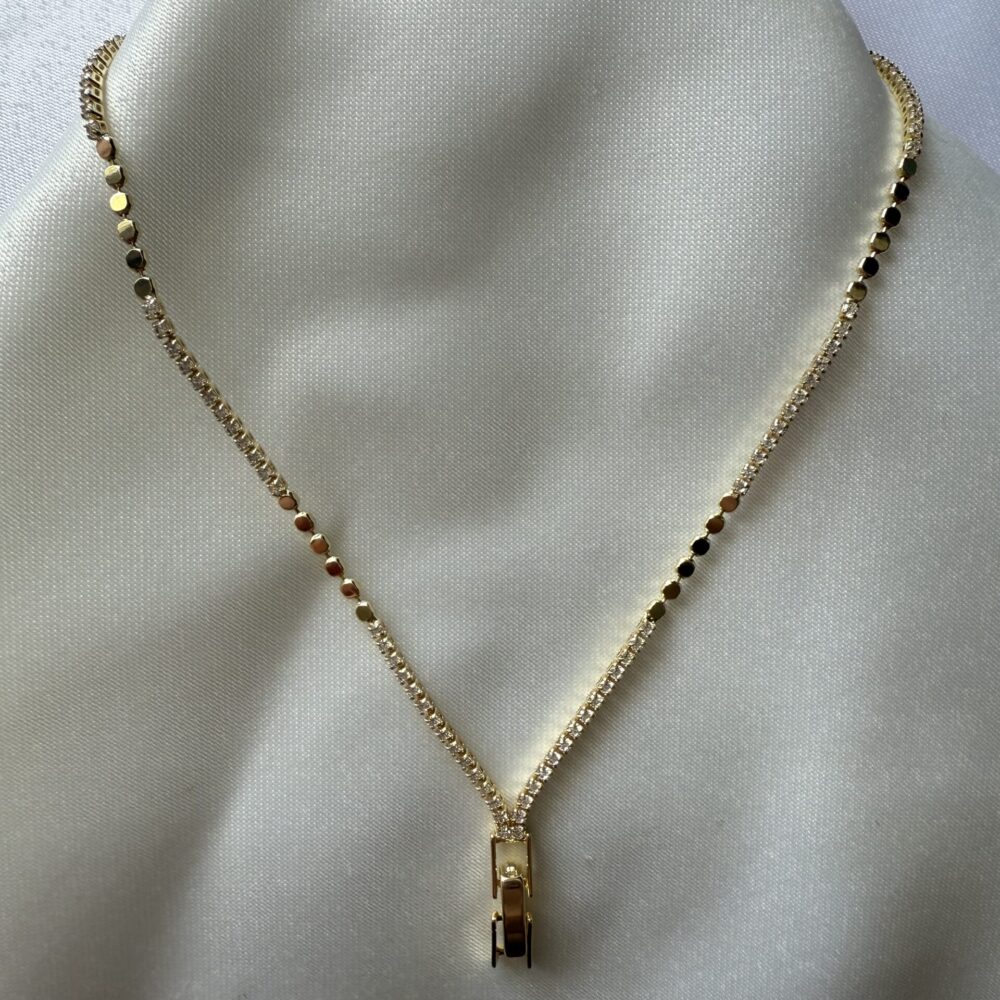 Altın Kaplama Taşlı Zarif Bileklik